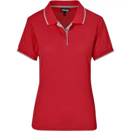 Ladies Orion Golf Shirt Red